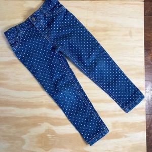 WonderKids Polka Dot Jeans NWOT